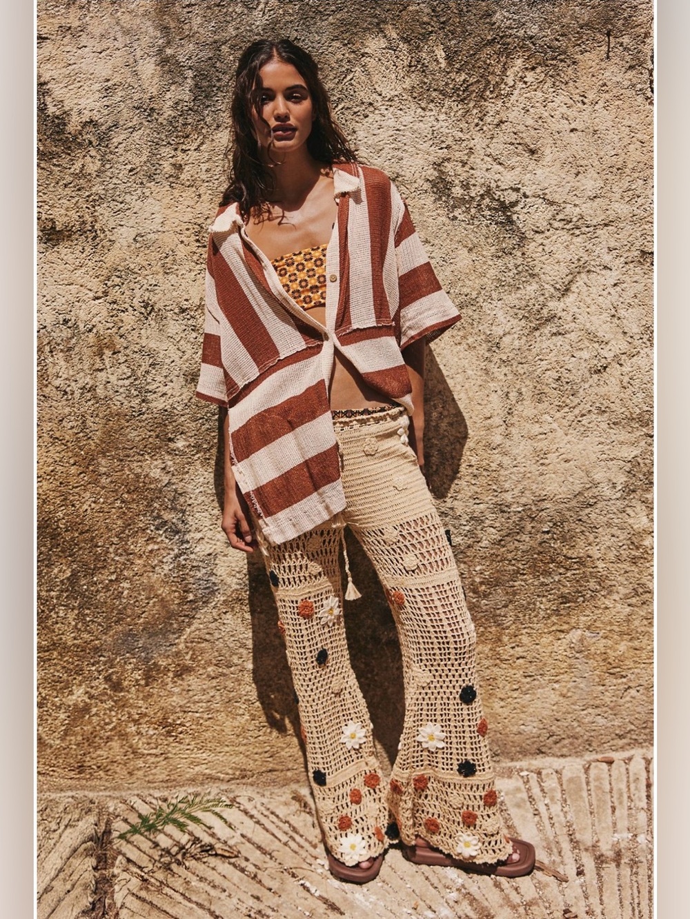 Free People Cactus Flower Pants
